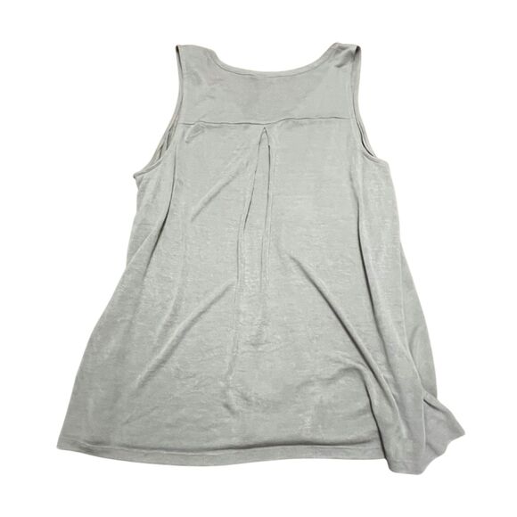 TORRD WOMEN'S SIZE 2 (18/20) SEAGRASS V NECK SWING TANK SUPER SOFT LIGHT NWT - Picture 3 of 8